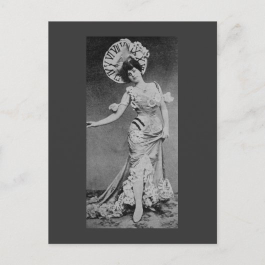 女性の時間 ポストカード (正面)