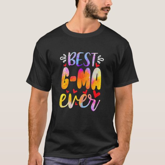 女性の最高のG Ma Ever 母の日 Tシャツ (正面)