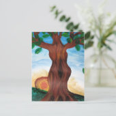 女性の木 ポストカード (スタンド正面)