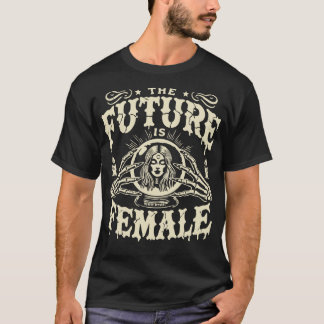 女性の未来 ハッピーハロウィン Tシャツ