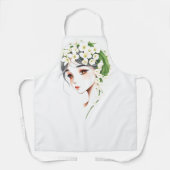 女性の本質：恵み、強み、美しい エプロン (正面)