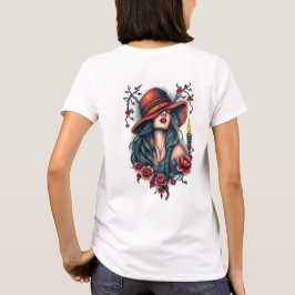 女性の本質：恵み、強み、美しい Tシャツ