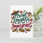 女性の権利と不当なフェミニズムを支持 サンキューカード (スタンド正面)