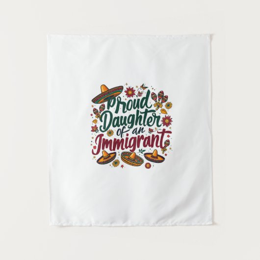 女性の権利と不当なフェミニズムを支持 タペストリー (正面)