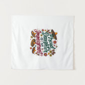 女性の権利と不当なフェミニズムを支持 タペストリー (正面(横))