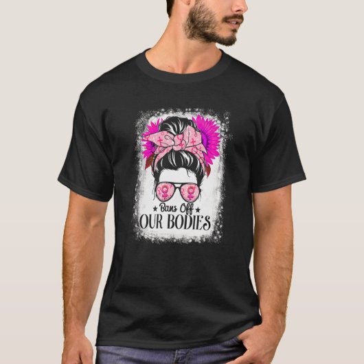 女性の権利の女性の体を漂白を禁止 Tシャツ (正面)