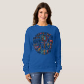 女性の権利は人権である – 快適 スウェットシャツ (正面フル)