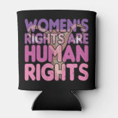 女性の権利は人権である | Pro-choice 缶クーラー (裏面)