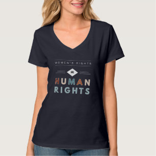 女性の権利は人権フェミニズムであるマーチ・リター Tシャツ