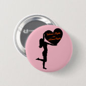 女性の権利は人権ボタンです 缶バッジ (正面&裏面)