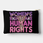 女性の権利は人権 アクセサリーポーチ (裏面)