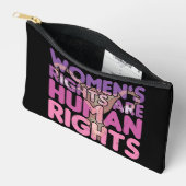 女性の権利は人権 アクセサリーポーチ (見開き)