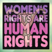 女性の権利は人権 ウィンドウサイン (シート3)