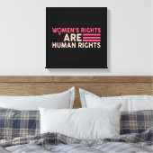 女性の権利は人権 キャンバスプリント (インサイチュ (寝室))