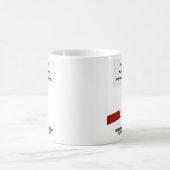 女性の権利は人権 コーヒーマグカップ (中央)