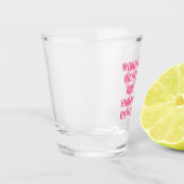 女性の権利は人権 ショットグラス (左)