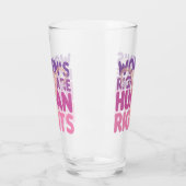 女性の権利は人権 タンブラーグラス (左)