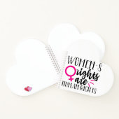 女性の権利は人権 ノートブック (内部)