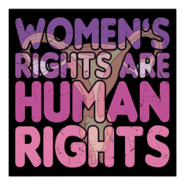 女性の権利は人権 ポスター