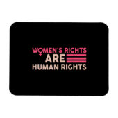 女性の権利は人権 マグネット (横)
