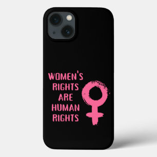 女性の権利は人権 iPhone 13ケース