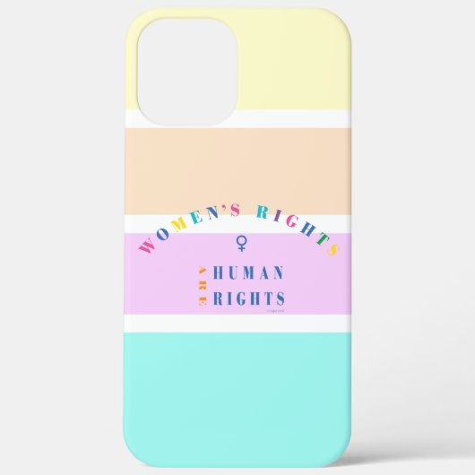 女性の権利は人権、iPhoneクールケース Case-Mate iPhoneケース (裏面)