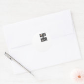 女性の権利は私が一緒にいる人権フェミニズムである ラウンドシール (封筒)