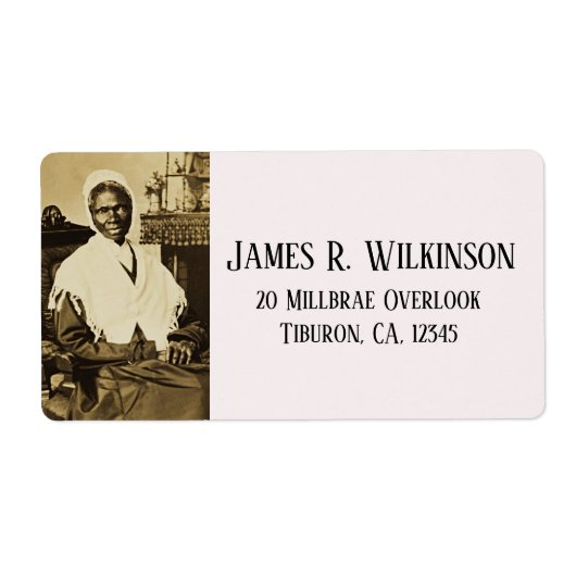 女性の権利を放棄するジャーナー ラベル (正面)