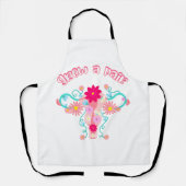 女性の権利を獲得したフェミニスト エプロン (正面)