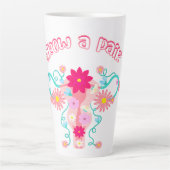 女性の権利を獲得したフェミニスト カフェラテマグ (正面)