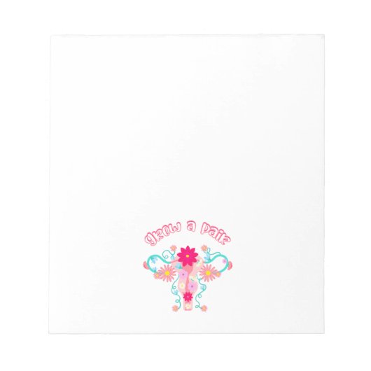 女性の権利を獲得したフェミニスト ノートパッド (正面)