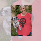 女性の権利シンボルテキスト Tシャツ