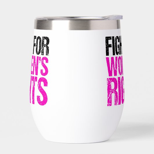 女性の権利フェミニストのために戦う (左面)