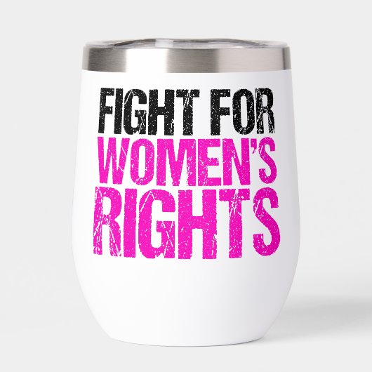 女性の権利フェミニストのために戦う (背面)