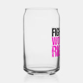 女性の権利フェミニストのために戦う ガラス缶 (右)