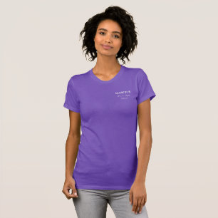 女性の権利擁護3月8日2021年の女性の日 Tシャツ