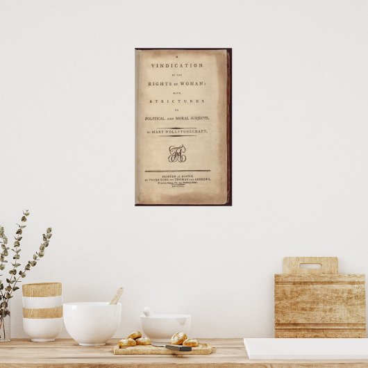 女性の権利表示 ポスター (キッチン)