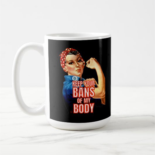 女性の権利101 コーヒーマグカップ (左)