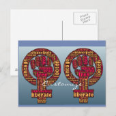 女性の権利2017は、最初のサンダー_コーブ ポストカード (正面/裏面)