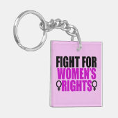 女性の権利 キーホルダー (正面左)
