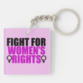 女性の権利 キーホルダー (裏面)