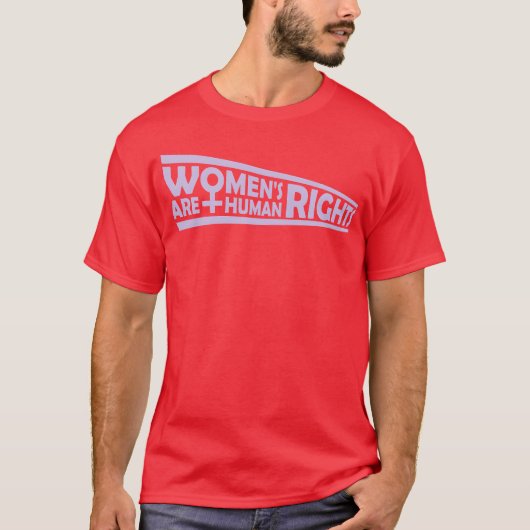 女性の権利 フェミニスト 引用 友達 Tシャツ (正面)