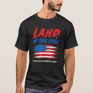 女性の権利 自由の国 利用規約 Tシャツ