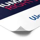 女性の権利 – 3月にワシントンのポスター ポスター (角)