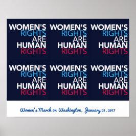 女性の権利 – 3月にワシントンのポスター ポスター