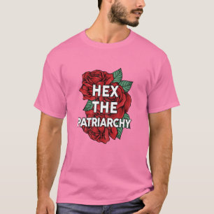 女性の権利Hex家父長制私の体私の子宮 Tシャツ