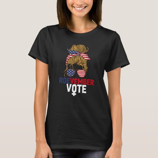 女性の権利Roevember Pro Choice、私の体マイCh Tシャツ (正面)