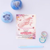 女性の歴史の月のフライヤー チラシ (シングル)