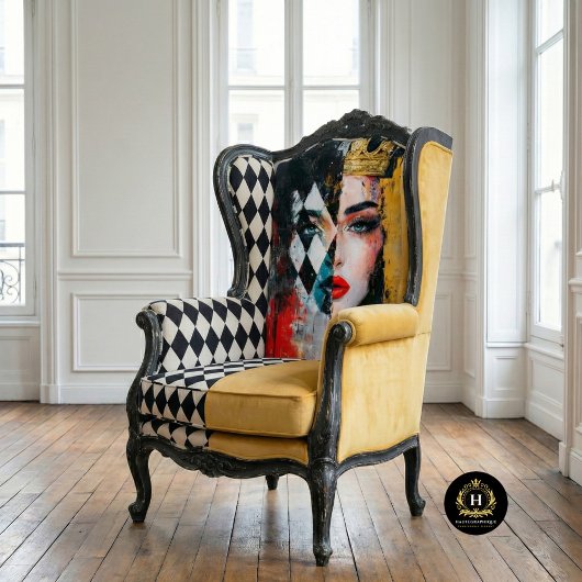 女性の歴史の月クイーンデコパージュ 薄葉紙