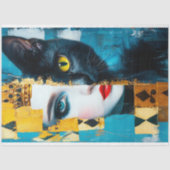 女性の歴史月の切り離し 薄葉紙 (正面)